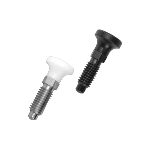 Knob Spg Plgr, SS, NoLk, 1/2"-13, NoLck, PK5
